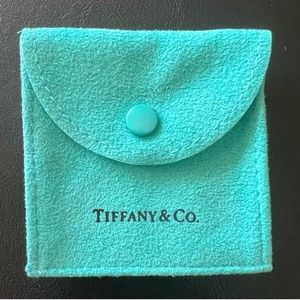 EMPTY Tiffany & Co. Leather Pouch